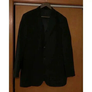 Banana Republic Jacket Adult 42 Reg Black Wool Blazer Sport Coat SEE DESCRIPTION